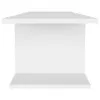 vidaXL Meuble TV mural blanc 103x30x26,5 cm Voir les images du produit 5