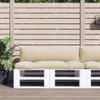 vidaXL Cuscino Pallet 2 pezzi Tessuto beige Anteprima dell’immagine prodotto 2