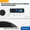 Close-up of a washing machine control panel with a digital display and a rotary dial. Produktbild-Vorschau