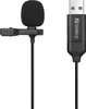 Sandberg Streamer USB Clip Microphone, Klopový mikrofon, Náhled obrázku produktu 2