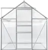 Gartengewächshaus aus Polycarbonat 190 x 190 x 195 cm Produktbild-Vorschau 5