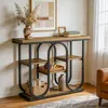 Table console industrielle Tribesigns de 105 cm, table Voir les images du produit 12