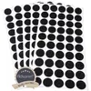 Adsamm® | 250 x Filzgleiter | Ø 20 mm | Schwarz | rund | Produktbild-Vorschau 2