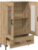 vidaXL Hochboard Artisan-Eiche 69,5 x 31 x 115 cm Produktbild-Vorschau 5