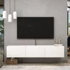 Brandloop Taş TV-Lowboard hängend 160 cm, 3 Klappen, Weiß Produktbild-Vorschau 1