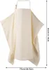 A cream-colored nursing cover is displayed against a white background, with dimensions indicated by text overlays. Produktbild-Vorschau