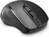 A black wireless computer mouse is shown from a slightly elevated side angle on a white background. Anteprima dell’immagine prodotto