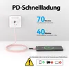USB-C zu USB-C Kabel 480mbps 60W mit Metall Stecker - Produktbild-Vorschau 4