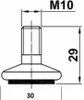 Höhenverstellung Möbelfüße LEG Regulierungsschraube M10 Produktbild-Vorschau 3
