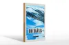 Holzschild Reise 20x30cm Hochkönig Skipiste Winter Schnee Produktbild-Vorschau 1