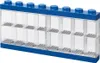 LEGO Minifiguren-Schaukasten DISPLAY CASE 16 blau Produktbild-Vorschau 1