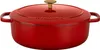 Ballarini Bellamonte 75003-566-0 Cocotte, 31 Cm  Rot  Oval  Produktbild-Vorschau 3