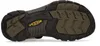 The sole of a brown KEEN sandal. Produktbild-Vorschau