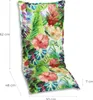 GO-DE Textil, Sessel-Auflage  mittel, Blume/Blätter bunt, Produktbild-Vorschau 2