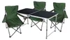 set de camping 4 pièces table de camping + 3 chaises de Voir les images du produit 1
