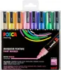 POSCA Marqueur à pigments POSCA PC-5M boîte de 8 pastels Voir les images du produit 2