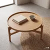 home24 Couchtisch - Echtholzfurnier - Eiche Produktbild-Vorschau 3