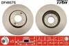 TRW Bremsscheiben (2 Stück) Vorderachse DF4957S Produktbild-Vorschau 2