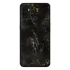 A smartphone case with a black and gold marble pattern. Produktbild-Vorschau