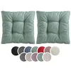 sleepling – 2er Set Stuhlkissen, Sitzkissen, weicher Produktbild-Vorschau 1