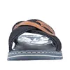 Rieker Herren Pantolette mit weicher Kreuzbandage Netzstoff Produktbild-Vorschau 6