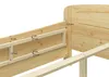 Seniorenbett extra hoch 180x200 Doppelbett Holzbett Produktbild-Vorschau 5