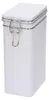 Kaffeedose / Vorratsdose - weis - Verschluss - 12 x 8 x 20 Produktbild-Vorschau 1