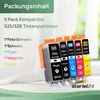 5er-Pack Kompatible Tintenpatronen für Canon PGI-525 Produktbild-Vorschau 4