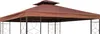 Dachplane Ersatzdach für Pavillon 3x3 Meter mit Kaminabzug, Produktbild-Vorschau 1