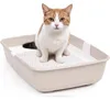 Katzentoilette mit Reinigungssieb Schalentoilette Katzenklo Produktbild-Vorschau 6