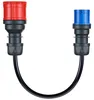 adaptateur go-e Gemini flex 11 kW sur CEE bleu 16 A Voir les images du produit 1