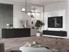 Komoda RTV wisząca AZELIO 215 czarny Podgląd zdjęcia produktu 5