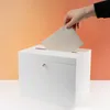 Creative Deco Boîte à cartes de mariage blanche, coffret en Voir les images du produit 5