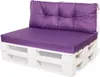 Sada polštářů na palety 120x80 podsedák a zádový polštář Náhled obrázku produktu 1