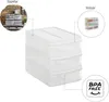 Schubladenbox Tower S SYSTEMIX, Farbe:Transparent Produktbild-Vorschau 2