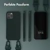 Selencia SilikonHülle mit abnehmbarem Band iPhone 12 (Pro) Produktbild-Vorschau 4