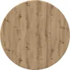vidaXL Artisan dubová stolová deska 40 x 40 x 1,5 cm Náhled obrázku produktu 1