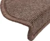vidaXL Stufenmatten 15 Stk. 56x17x3 cm Kaffeebraun Halbrund Produktbild-Vorschau 6