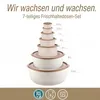 Vorratsdosen rund mit Deckel, (7er Set, 0,3L - 11,5L), Produktbild-Vorschau 2
