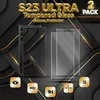 2-Pack Samsung S23 Ultra Displayschutzfolie - Gehärtetes Produktbild-Vorschau 1