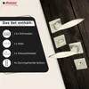 DOMINO Türgriff Drückergarnitur WC - Bad Set| Produktbild-Vorschau 4