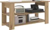 vidaXL Stojak pod telewizor Artisan dąb 100 x 40 x 50 cm Podgląd zdjęcia produktu 2
