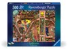 Ravensburger 12000681, 500 kusů, Umění, 12 rok/roky Náhled obrázku produktu 1