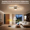 LED moderne Deckenleuchte, mit Fernbedienung, Stufenlos Produktbild-Vorschau 6