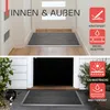 Bomoe XXL Fußmatte Außen AluGant, 60x90cm, Silber Produktbild-Vorschau 5