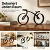 Fahrrad Drahtskulptur Metall modern Deko Figur Produktbild-Vorschau 7