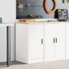 vidaXL Armoire de rangement pour garage Blanc 40x51x85 cm Voir les images du produit 2
