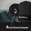 GATERAY® 30m Paracord 550 4mm Nylonschnur - Schwarz 30 Produktbild-Vorschau 3