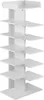 A white multi-tiered shelf unit. Produktbild-Vorschau