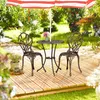 3dílná sada zahradního nábytku Relaxdays Náhled obrázku produktu 2